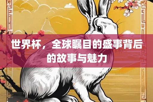 世界杯，全球瞩目的盛事背后的故事与魅力