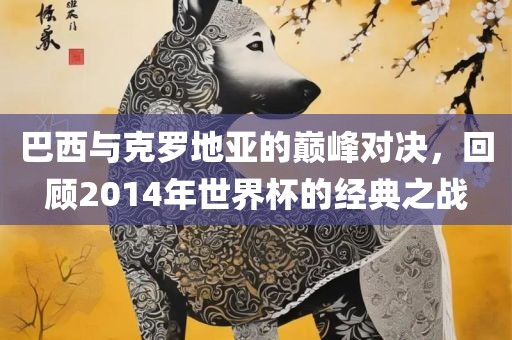 巴西与克罗地亚的巅峰对决，回顾2014年世界杯的经典之战