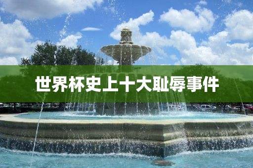 世界杯史上十大耻辱事件眉山市正发家政服务有限公司