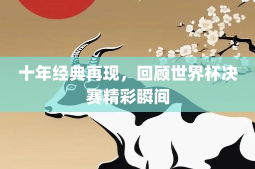 十年经典再现，回顾世界杯决赛精眉山市正发家政服务有限公司彩瞬间