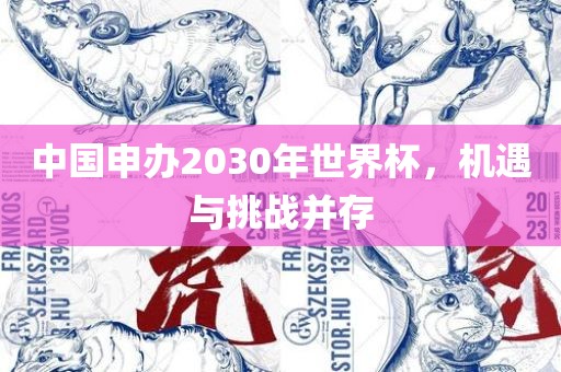 中国申办2030年世界杯，机遇与挑战并存