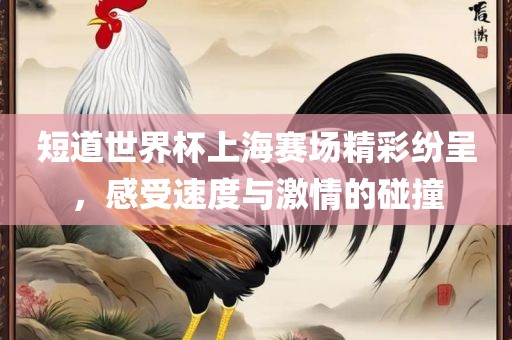 短道世界杯上海赛场精彩纷呈，感受速度与激情的碰撞