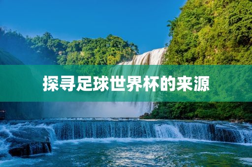 探寻足球世界杯的来源眉山市正发家政服务有限公司