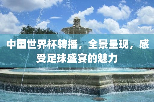 中国世界杯转播，全景呈现，感受足球盛宴的魅力