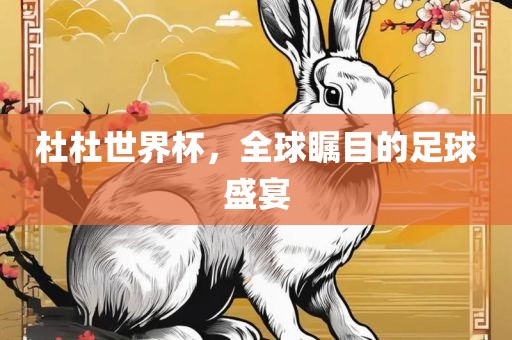 杜杜世界杯，全球瞩目的足球盛宴眉山市正发家政服务有限公司