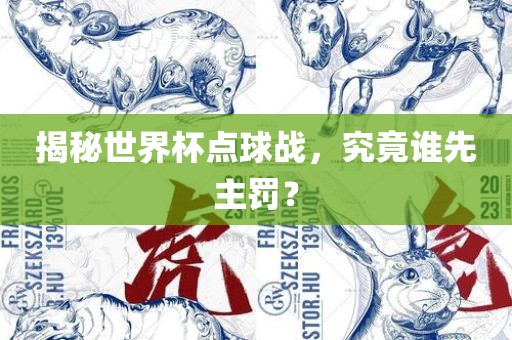 揭秘世界杯点球战，究竟谁先主罚？眉山市正发家政服务有限公司